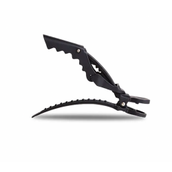 Pinces sépare-mèches Noires x4