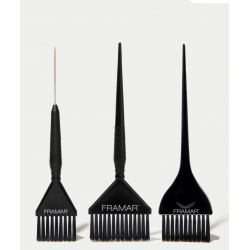 Ensemble de pinceaux Family Pack Noir - Lot de 3