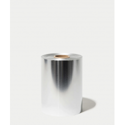 Argent frappé étoilé - Rouleau lisse moyen