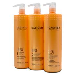 Kit professionnel Cadiveu Nutri Glow – Recharge...